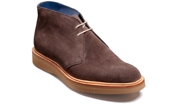 Ted - Dark Brown Suede